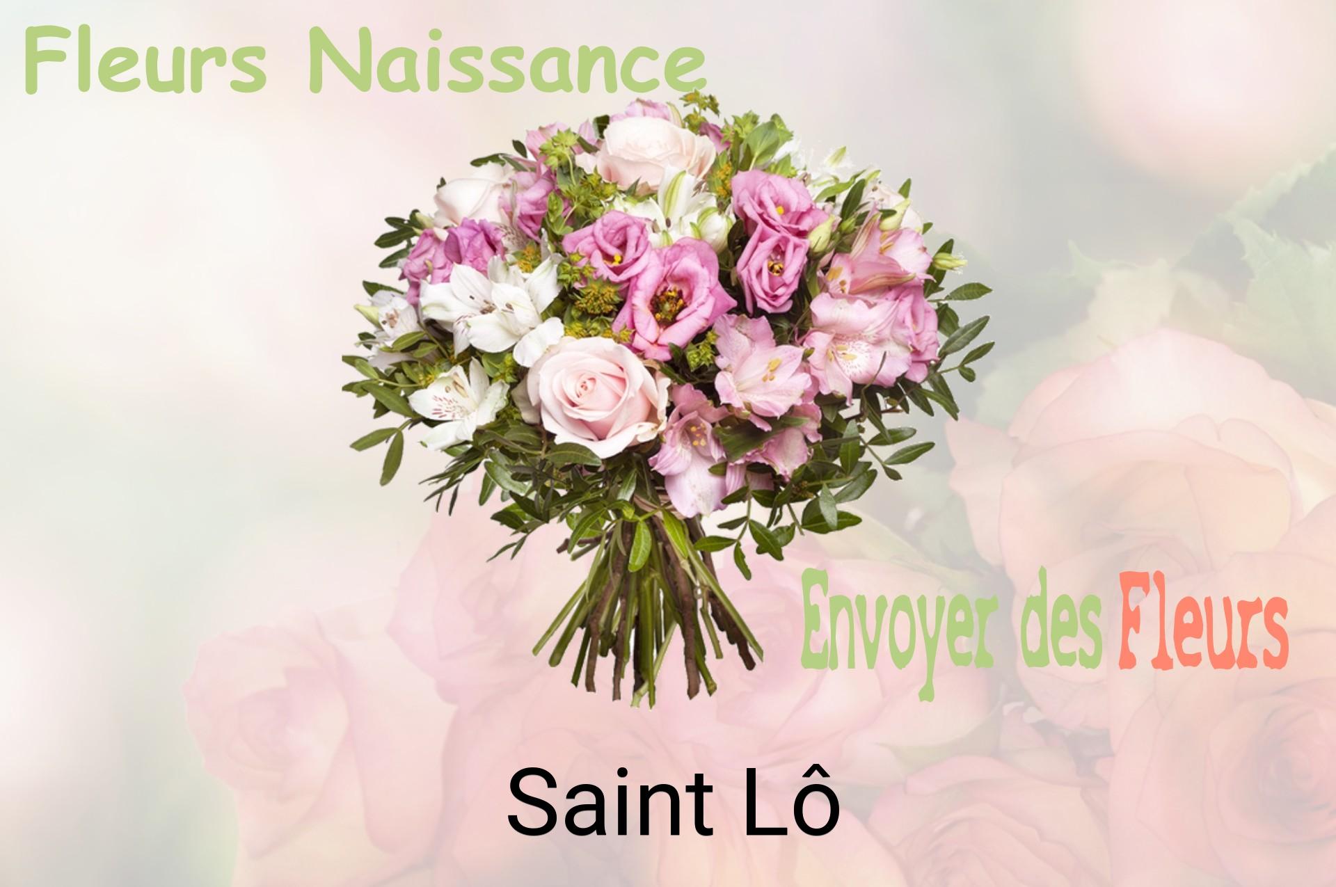 Bouquet de fleurs de naissance livré à Saint-Lô